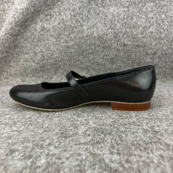 ✅Womens 6.5M Tic-Tac-Toes Black Mary Jane Dance Shoes Strapped Ballroom Dancing - Picture 10 of 13